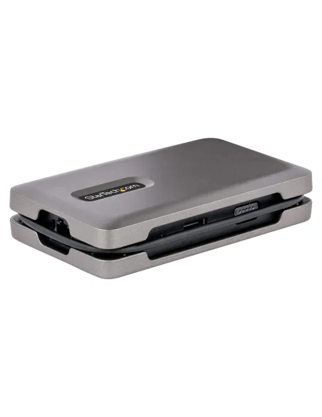 StarTech.com Adaptador Multipuertos USB-C - Vídeo USB Tipo C con Modo Alt de DP - HDMI 2.0 4K -VGA - Docking Station USB-C para