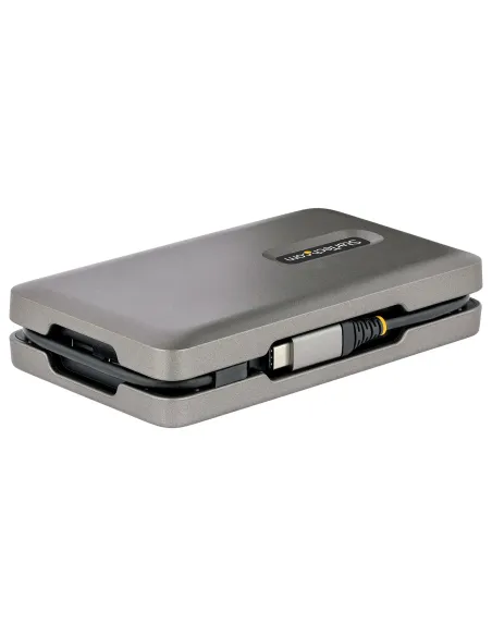 StarTech.com Adaptador Multipuertos USB-C - Vídeo USB Tipo C con Modo Alt de DP - HDMI 2.0 4K -VGA - Docking Station USB-C para