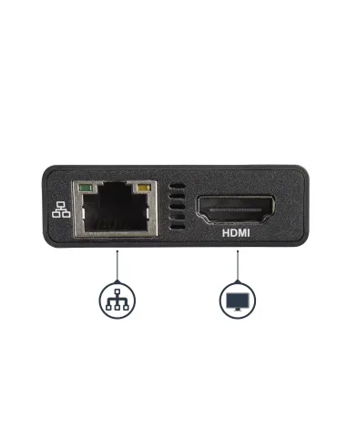StarTech.com Adaptador Multipuertos USB-C - Docking Station Portátil USB-C 4K HDMI - con Entrega de Potencia de 60W - GbE - Hub
