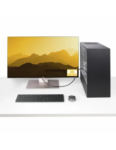 StarTech.com Cable DisplayPort 2.1 de 1m - Certificación VESA - Cable DisplayPort DP40 - UHBR10 HDR DSC 1.2a HDCP 2.2 - 8K 60Hz