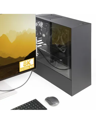 StarTech.com Cable DisplayPort 2.1 de 1m - Certificación VESA - Cable DisplayPort DP40 - UHBR10 HDR DSC 1.2a HDCP 2.2 - 8K 60Hz
