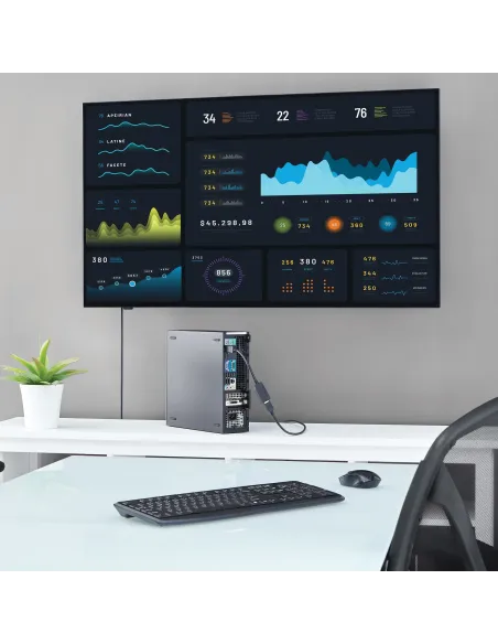 StarTech.com Adaptador de Vídeo DisplayPort a HDMI - Conversor DP - 1920x1200 - Pasivo