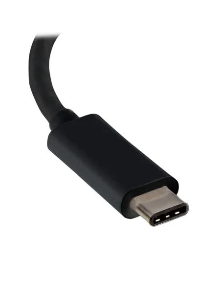 StarTech.com Adaptador USB C a VGA - Negro - 1080p - Convertidor de Vídeo para su MacBook Pro - Dongle de Pantalla USB Tipo C a