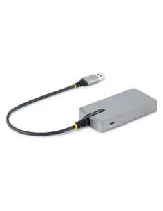 StarTech.com Hub USB de 4 Puertos - USB 3.0 de 5Gbps - Alimentado por el Bus - Concentrador de 4 Puertos USB-A con Alimentación 2