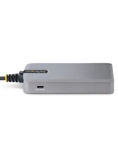 StarTech.com Hub USB de 4 Puertos - USB 3.0 de 5Gbps - Alimentado por el Bus - Concentrador de 4 Puertos USB-A con Alimentación