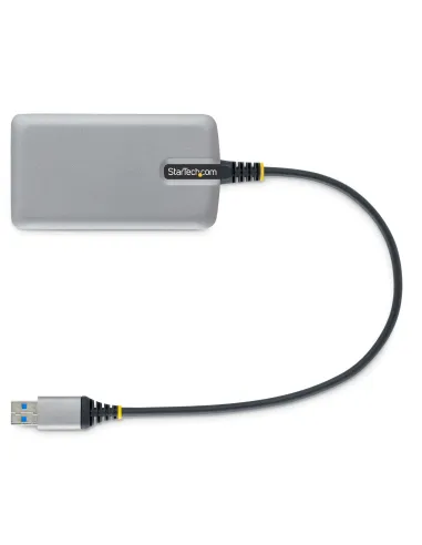 StarTech.com Hub USB de 4 Puertos - USB 3.0 de 5Gbps - Alimentado por el Bus - Concentrador de 4 Puertos USB-A con Alimentación