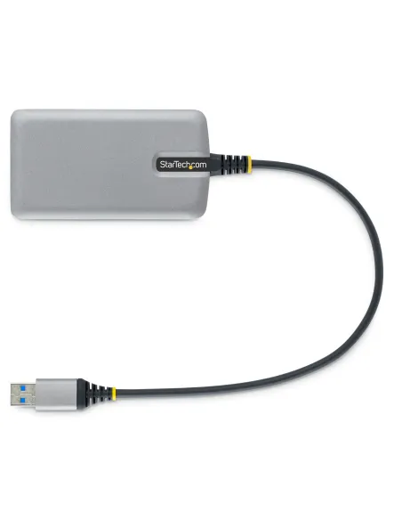 StarTech.com Hub USB de 4 Puertos - USB 3.0 de 5Gbps - Alimentado por el Bus - Concentrador de 4 Puertos USB-A con Alimentación