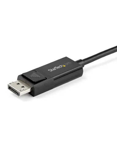 StarTech.com 2m - Cable USB-C a DisplayPort 1.4 - Bidireccional
