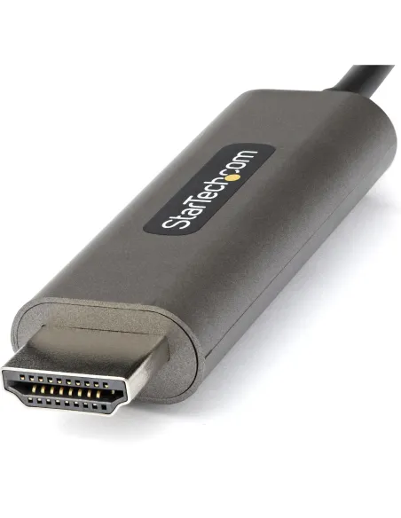 StarTech.com Cable 4m USB C a HDMI 4K de 60Hz con HDR10 - Adaptador de Vídeo USB Tipo C a HDMI 2.0b Ultra HD 4K - Convertidor