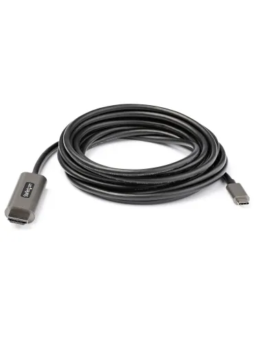 StarTech.com Cable 4m USB C a HDMI 4K de 60Hz con HDR10 - Adaptador de Vídeo USB Tipo C a HDMI 2.0b Ultra HD 4K - Convertidor