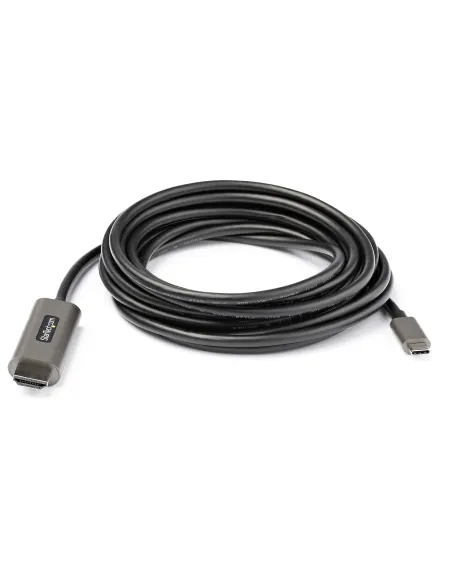 StarTech.com Cable 4m USB C a HDMI 4K de 60Hz con HDR10 - Adaptador de Vídeo USB Tipo C a HDMI 2.0b Ultra HD 4K - Convertidor