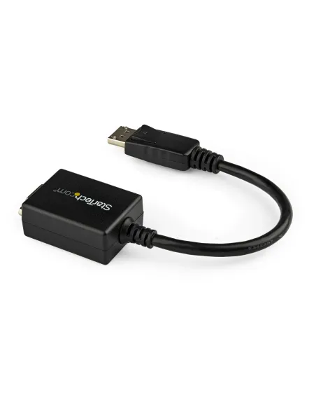 StarTech.com Adaptador Conversor de Vídeo DisplayPort DP a VGA HD15 - Convertidor Activo - 1920x1200