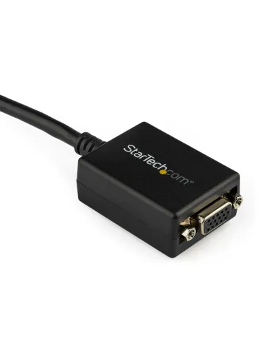StarTech.com Adaptador Conversor de Vídeo DisplayPort DP a VGA HD15 - Convertidor Activo - 1920x1200