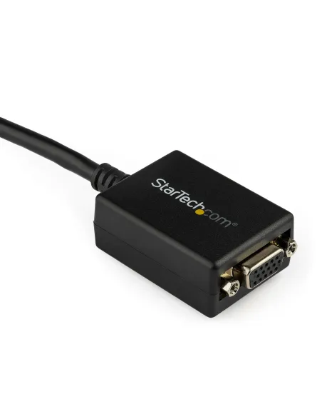 StarTech.com Adaptador Conversor de Vídeo DisplayPort DP a VGA HD15 - Convertidor Activo - 1920x1200