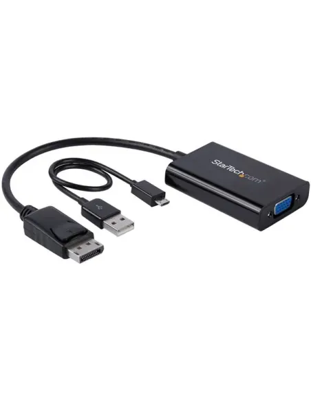 StarTech.com Adaptador de vídeo DisplayPort a VGA con audio