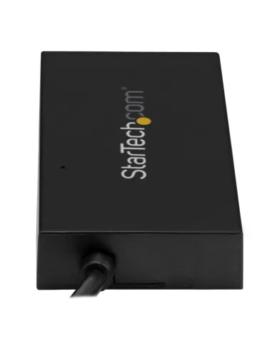 StarTech.com Hub USB 3.0 de 4 Puertos - Hub USB Tipo-A con 1 Puerto USB-C y 3 Puertos USB-A - Alimentación por Bus USB - Hub