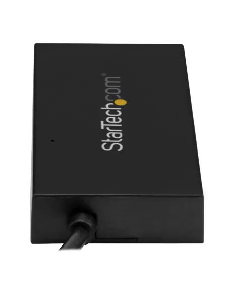 StarTech.com Hub USB 3.0 de 4 Puertos - Hub USB Tipo-A con 1 Puerto USB-C y 3 Puertos USB-A - Alimentación por Bus USB - Hub