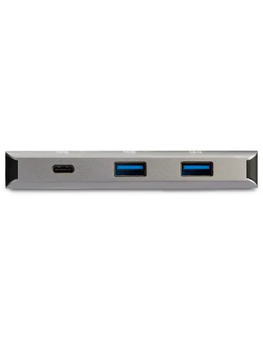 StarTech.com Hub Ladrón USB C con Puerto de Red Ethernet Gigabit RJ45 GbE - Concentrador USB Tipo C USB 3.2 Gen 2 de 10Gbps con
