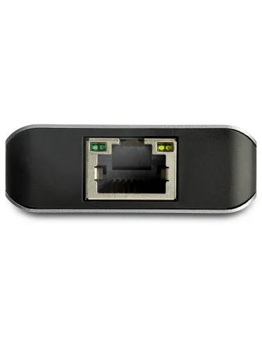 StarTech.com Hub Ladrón USB C con Puerto de Red Ethernet Gigabit RJ45 GbE - Concentrador USB Tipo C USB 3.2 Gen 2 de 10Gbps con