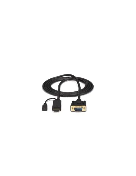 StarTech.com Cable de 3m Conversor Activo HDMI a VGA - Adaptador 1920x1200 1080p