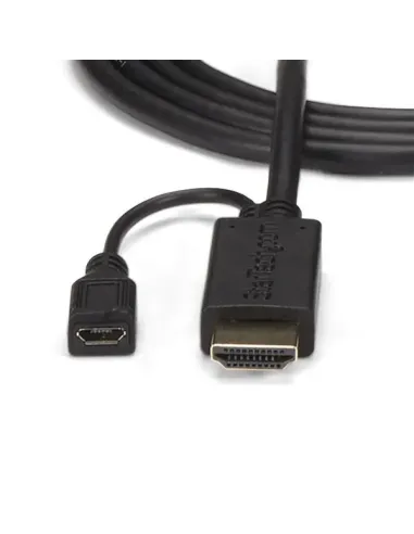 StarTech.com Cable de 3m Conversor Activo HDMI a VGA - Adaptador 1920x1200 1080p