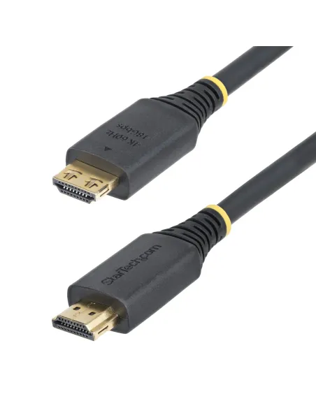 StarTech.com Cable HDMI de Alta Velocidad de 4,5m con Conectores con Agarre - 4K 60Hz 1440p 144Hz - HDR10 HDCP 2.2 ARC - 18Gbps