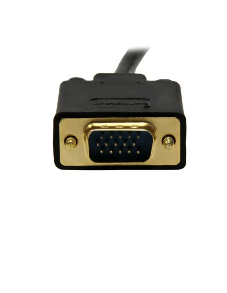 StarTech.com Cable 3m de Vídeo Adaptador Conversor DisplayPort DP a VGA - Convertidor Activo - 1080p - Negro
