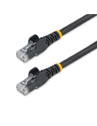 StarTech.com Cable de Red de 10m Negro Cat5e Ethernet RJ45 sin Enganches