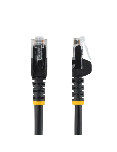StarTech.com Cable de Red de 10m Negro Cat5e Ethernet RJ45 sin Enganches