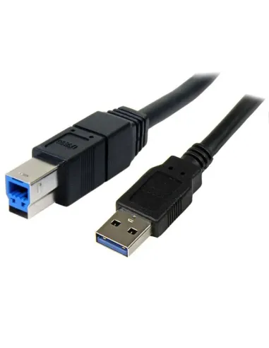 StarTech.com Cable USB 3.0 SuperSpeed Negro de 3 metros - A Macho a B Macho