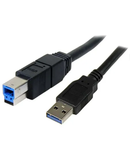 StarTech.com Cable USB 3.0 SuperSpeed Negro de 3 metros - A Macho a B Macho