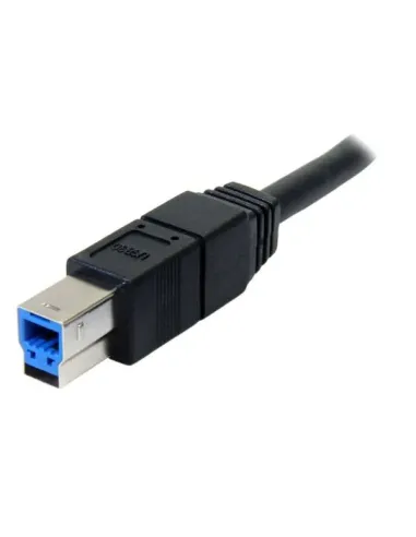 StarTech.com Cable USB 3.0 SuperSpeed Negro de 3 metros - A Macho a B Macho