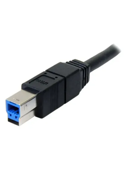 StarTech.com Cable USB 3.0 SuperSpeed Negro de 3 metros - A Macho a B Macho