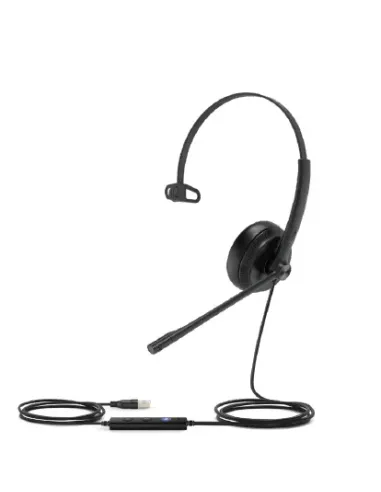 Yealink UH34 Lite Auriculares Alámbrico Diadema Oficina Centro de llamadas Negro