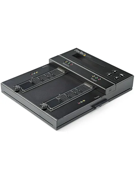StarTech.com Clonador y Borrador Autónomo de Unidades de Almacenamiento SATA M.2 - NVMe M.2 - Duplicador Copiador Externo