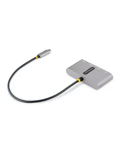 StarTech.com Hub Adaptador USB-C con Ethernet de 3 Puertos USB-A - Red Ethernet Gigabit RJ45 - USB 3.0 5Gbps - Alimentado por 2