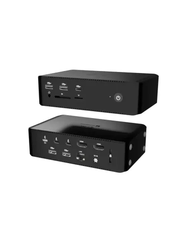 i-tec Thunderbolt5 Quattro Display Docking Station, 5x USB, 2.5 GLAN + Power Delivery 140W