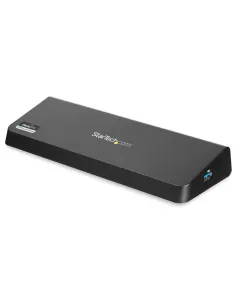 StarTech.com Docking Station USB 3.0 para 2 Monitores HDMI y DisplayPort 4K - USB 3.0 a 4x USB-A, Ethernet, HDMI y DP -