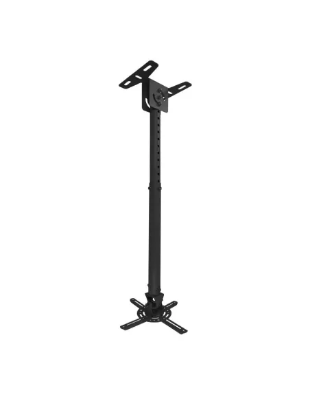 TooQ SOPORTE UNIVERSAL DE TECHO GIRATORIO 360º  E INCLINABLE PARA PROYECTOR NEGRO