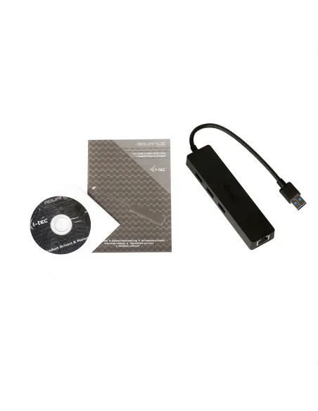 i-tec Advance USB 3.0 Slim HUB 3 Port + Gigabit Ethernet Adapter