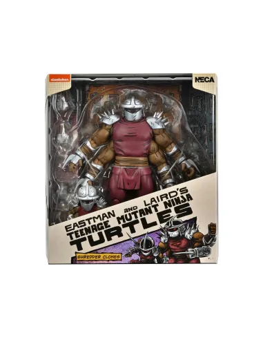 Figura neca tortugas ninja shredder clone & mini shredder