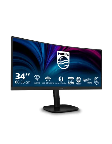 Philips 3000 series 34B2U3600C 00 pantalla para PC 86,4 cm (34") 3440 x 1440 Pixeles Wide Quad HD LCD Negro