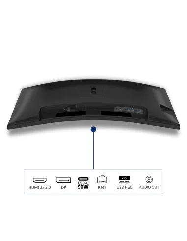 Philips 3000 series 34B2U3600C 00 pantalla para PC 86,4 cm (34") 3440 x 1440 Pixeles Wide Quad HD LCD Negro
