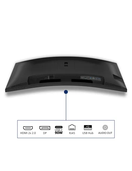 Philips 3000 series 34B2U3600C 00 pantalla para PC 86,4 cm (34") 3440 x 1440 Pixeles Wide Quad HD LCD Negro