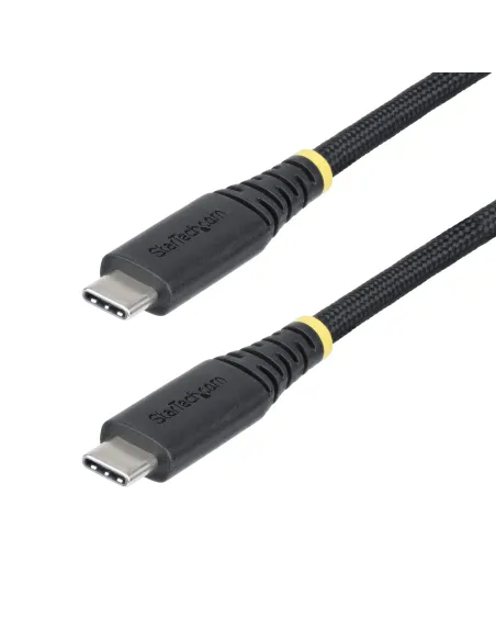 StarTech.com Cable de Carga USB-C de 3m - Cable Cargador USB Tipo C - PD EPR 240W 5A - Durable y Ultra Flexible - Cable