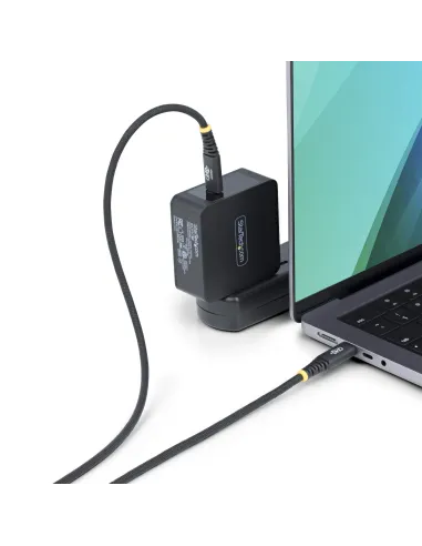 StarTech.com Cable de Carga USB-C de 3m - Cable Cargador USB Tipo C - PD EPR 240W 5A - Durable y Ultra Flexible - Cable
