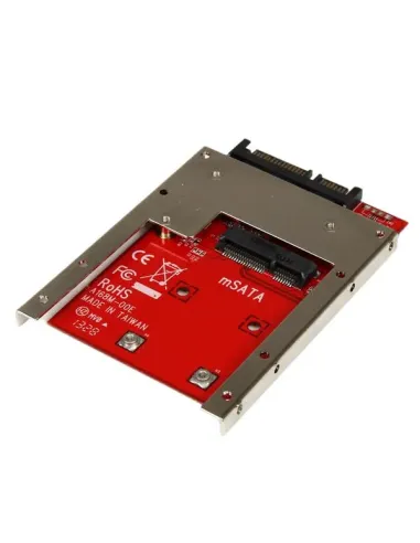 StarTech.com Adaptador Conversor de SSD mSATA a SATA de 2,5 Pulgadas - Convertidor
