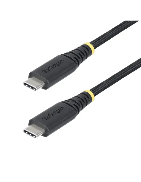 StarTech.com Cable de Carga USB-C de 2m - Cable Cargador USB Tipo C - PD EPR 240W 5A - Durable y Ultra Flexible - Cable