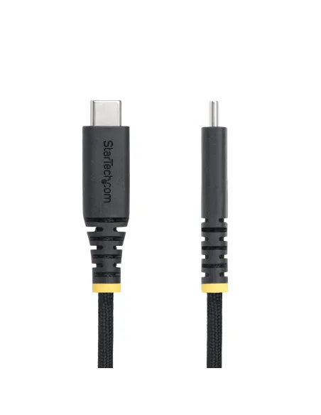 StarTech.com Cable de Carga USB-C de 2m - Cable Cargador USB Tipo C - PD EPR 240W 5A - Durable y Ultra Flexible - Cable