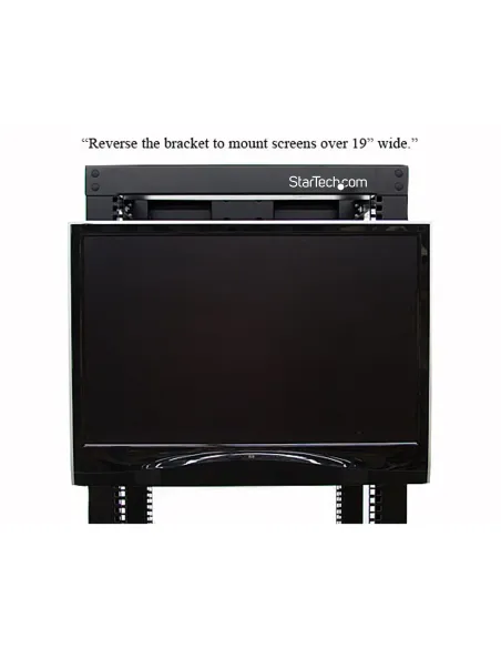StarTech.com Bracket Soporte Montura para Monitores VESA LCD en Rack Armario de 19" Pulgadas
